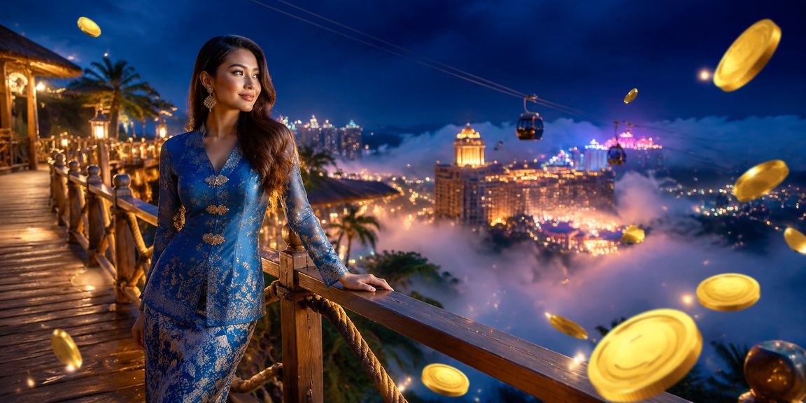 Suasana VIP bonus eksklusif mh149 di Genting Highlands Malaysia bertemakan baju kurung
